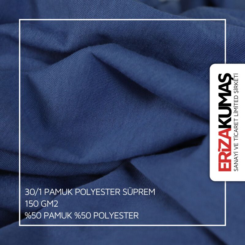 30/1 Pamuk Polyester Süprem